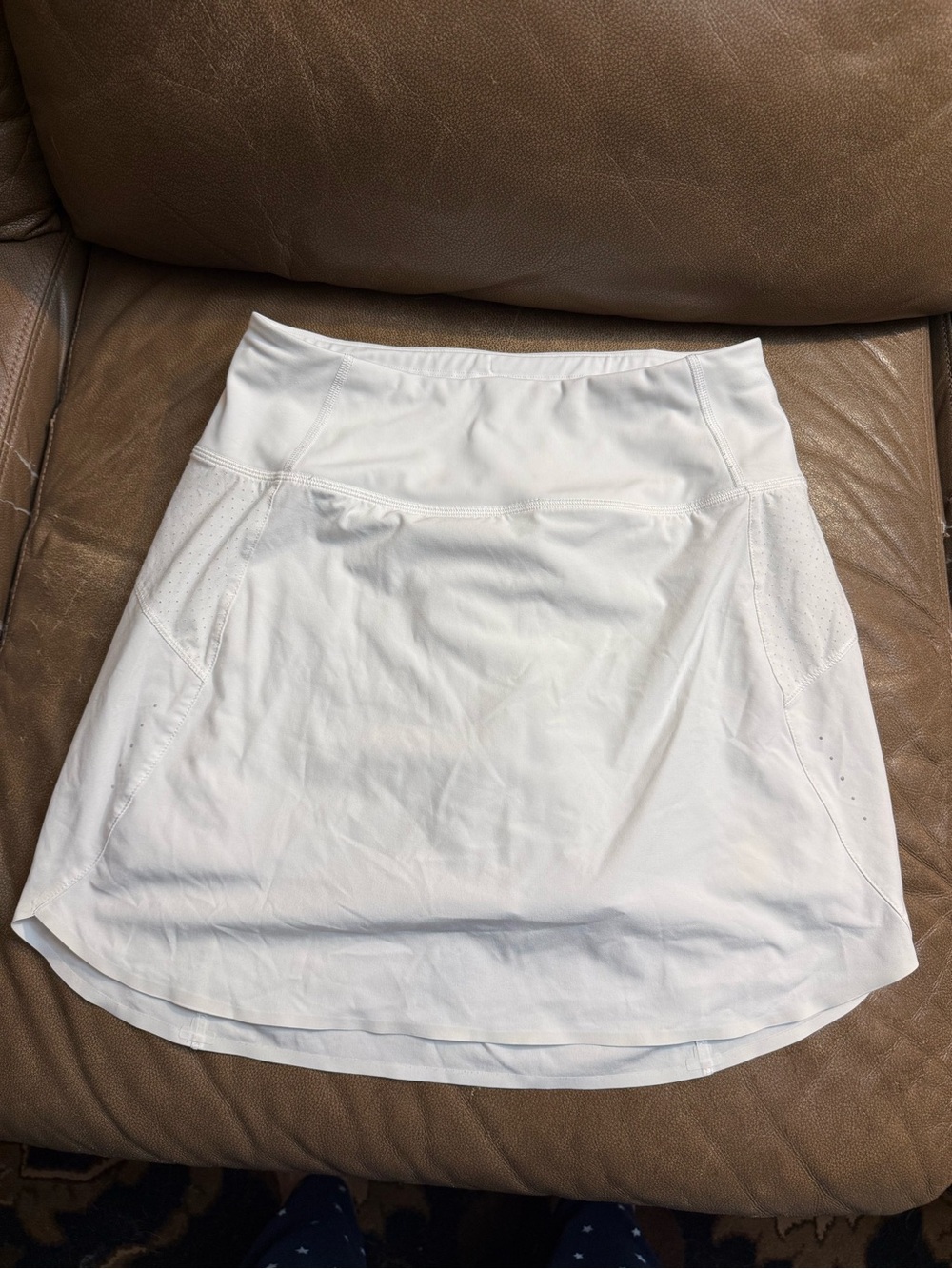 Athleta White Performance Mini Skort 16’